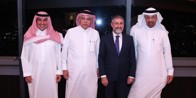 Nureddin Nebati, Suudi bakanlarla görüştü