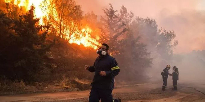 İzmir Seferihisar'da korkutan yangın