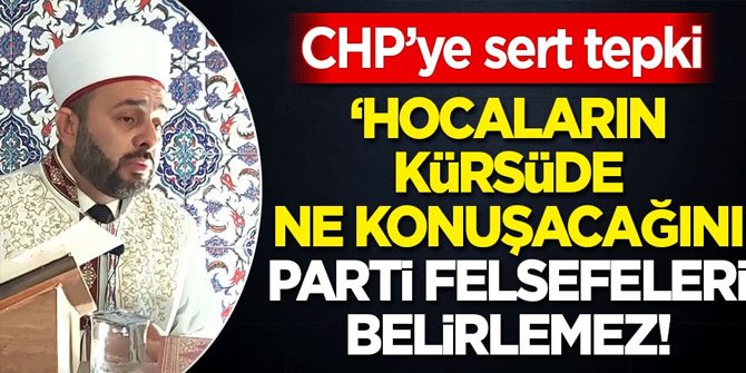 Halil Konakcı Hoca'yı hedef alan CHP'ye cevap