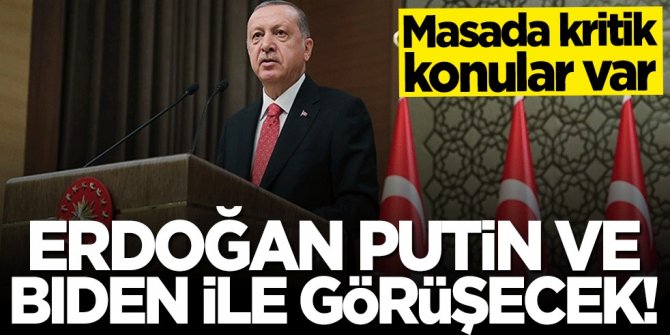 Masada kritik konular var! Başkan Erdoğan'dan yoğun diplomasi trafiği