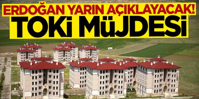 Bakan Murat Kurum'dan "TOKİ" müjdesi