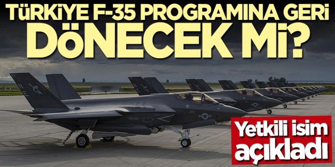 Türkiye F-35 programına geri dönecek mi? İsmail Demir açıkladı