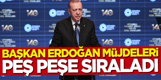 Başkan Erdoğan müjdeleri peş peşe duyurdu: Seçimden sonra başlıyor