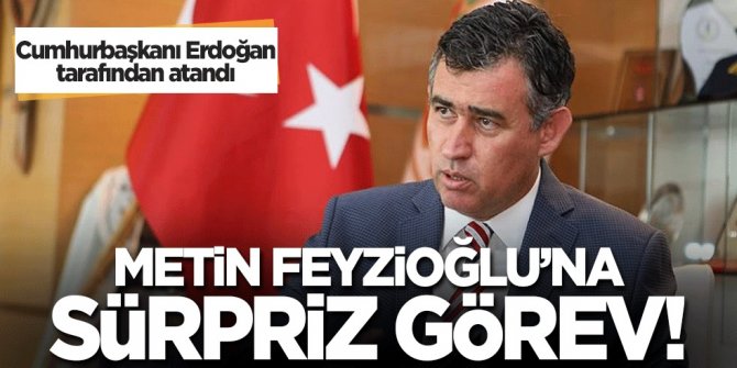 Metin Feyzioğlu'na sürpriz görev! Cumhurbaşkanı Erdoğan tarafından atandı