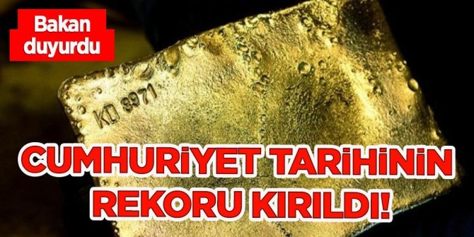 Bakan Dönmez'den altın açıklaması geldi! 1890 ton rezerve ulaşıldı: Son 3 yılda tonlarca metal altın üretildi