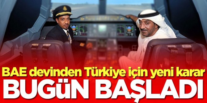 BAE devinden Türkiye için yeni karar! Resmen başladı