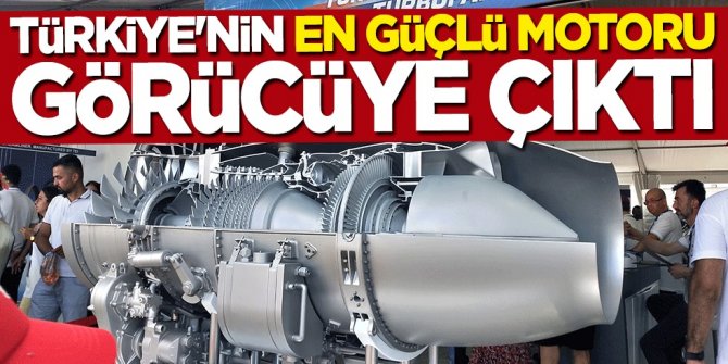 Türkiye'nin en güçlü motoru tanıtıldı