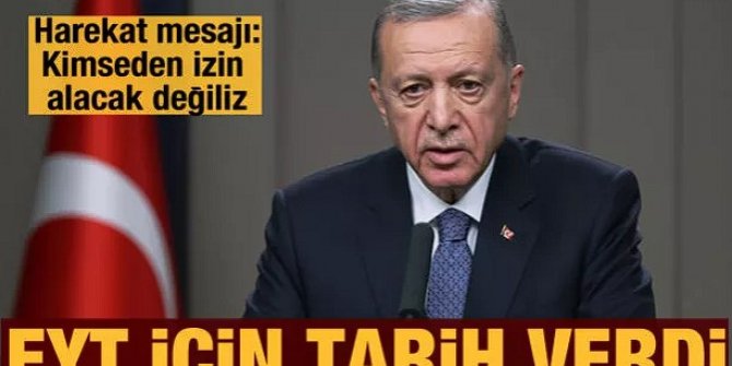 Erdoğan: EYT konusunu bu ay sonuna kadar neticelendireceğiz