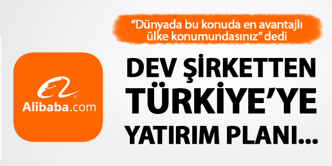 Dev şirketten Türkiye'ye yatırım planı