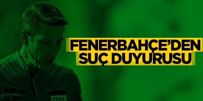 Fenerbahçe'den Ali Palabıyık hakkında suç duyurusu