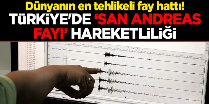 Dünyanın en tehlikeli fay hattı! Türkiye'den "San Andreas Fayı" hareketliliği