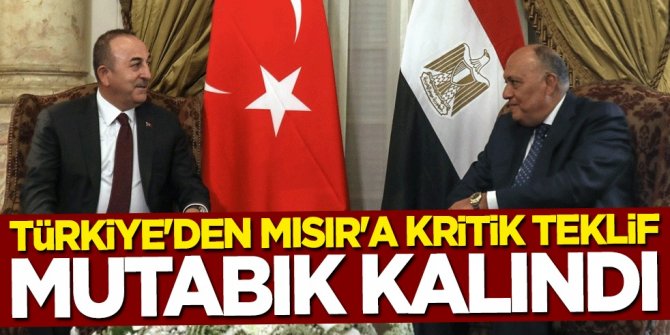 Türkiye'den Mısır'a kritik teklif: Mutabık kalındı