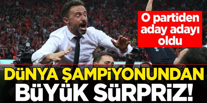 Ampute Futbol Milli Takımı Teknik Direktörü Osman Çakmak'tan büyük sürpriz! AK Parti'den aday adayı oldu