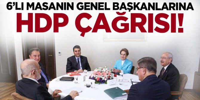 AK Parti'li Subaşı'dan 6'lı masaya HDP çağrısı