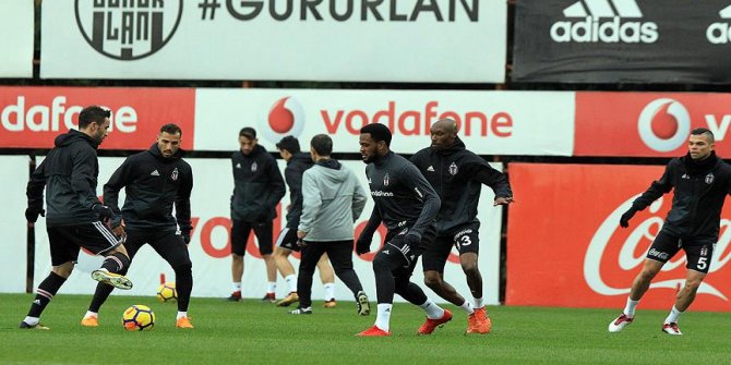 Beşiktaş Trabzonspor maçı hazırlıklarına devam ediyor