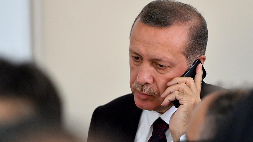Cumhurbaşkanı Erdoğan'dan Mardin ailesine taziye telefonu