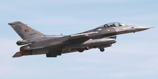 F-16’lar Afrin'e doğru peş peşe havalandı