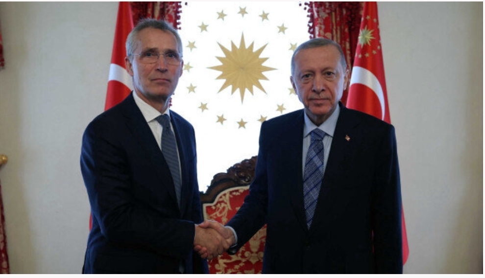 NATO Genel Sekreteri Cumhurbaşkanı Erdoğan'la görüştü: Toplantı oldukça olumlu geçti