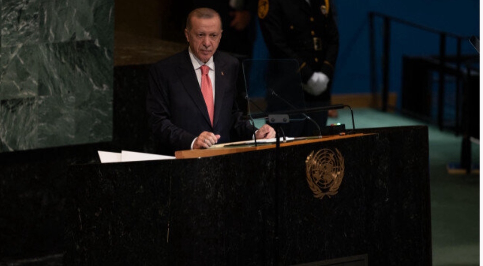 Cumhurbaşkanı Erdoğan Birleşmiş Milletler kürsüsünden dünyaya sesleniyor