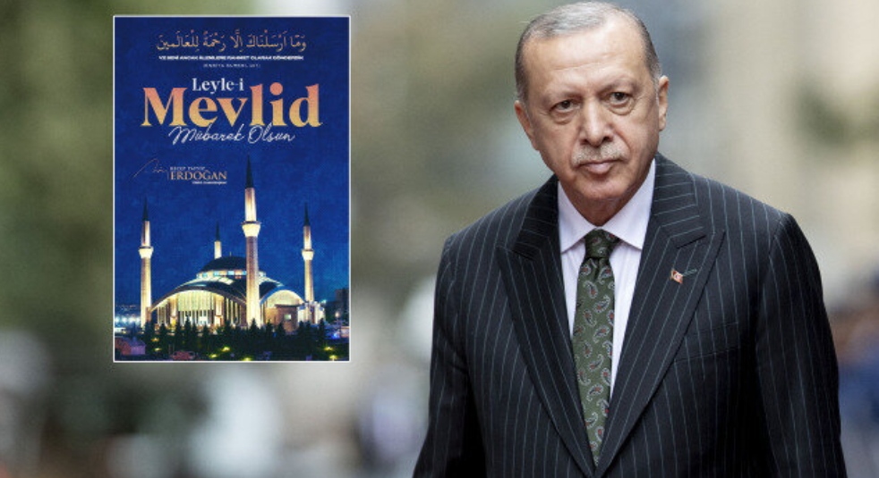 Cumhurbaşkanı Erdoğan'dan Mevlid Kandili paylaşımı: Tüm insanlığa hayırlar getirmesini Rabbimden diliyorum