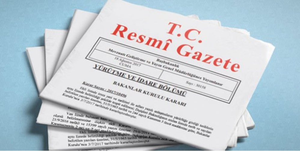 Resmi Gazetede Bugün ....05 Ekim 2023