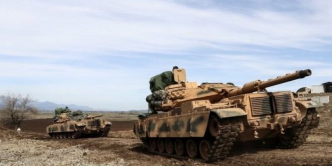 Suriye sınırına zırhlı araçlar sevkedildi
