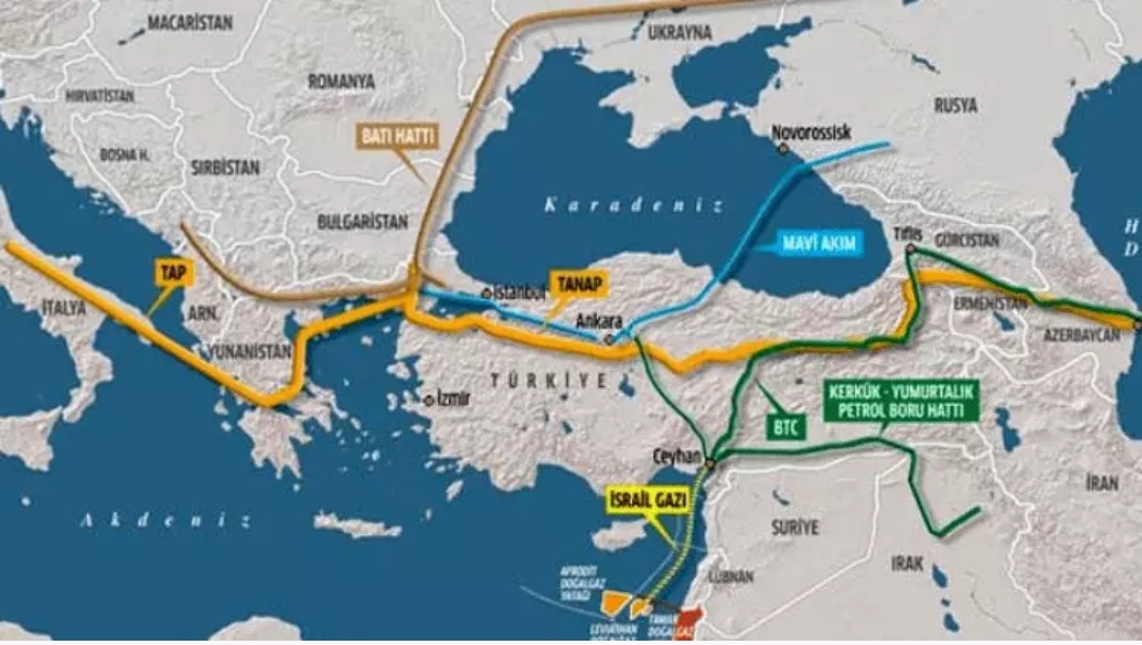 İsrail ile doğal gaz boru hattı çalışmaları askıya alındı iddiası