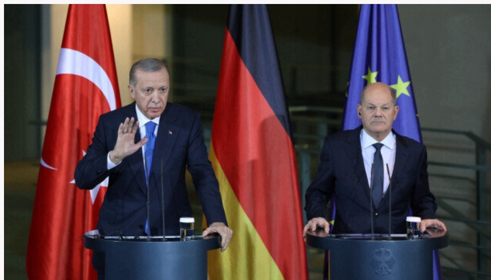 Cumhurbaşkanı Erdoğan'dan Almanya'ya Eurofighter savaş uçağı resti: Dünyada savaş uçaklarını üreten sadece Almanya mı?