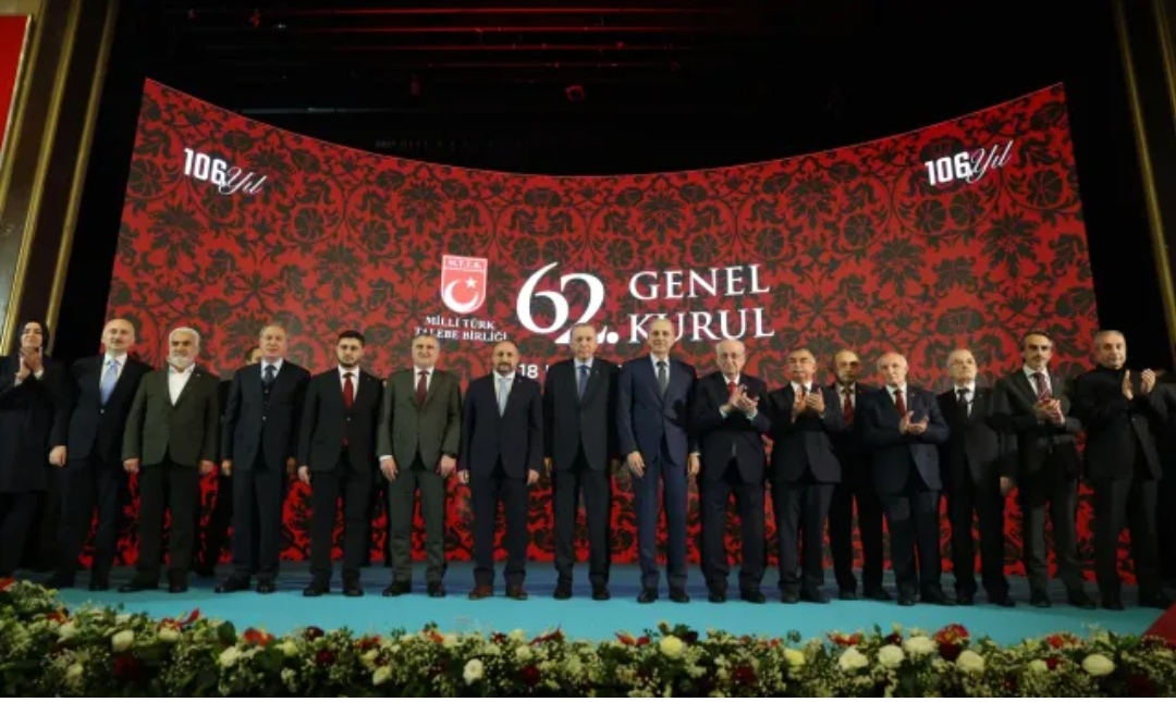 Cumhurbaşkanı Erdoğan Milli Türk Talebe Birliği Genel Kurulu'nda konuştu