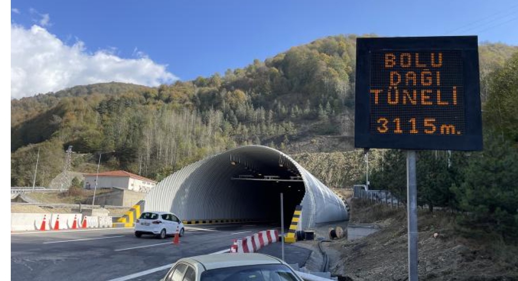 Bolu Dağı Tüneli Ankara-İstanbul yönü yarın ulaşıma kapatılacak