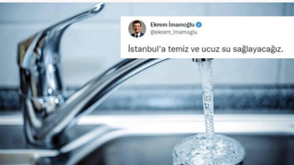 İmamoğlu İstanbul'da 'Ucuza sağlayacağız' demişti: Suya yüzde 15 zam yapıldı