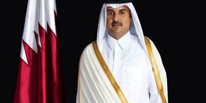 Katar Emiri Temim, ABD'li diplomatları kabul etti