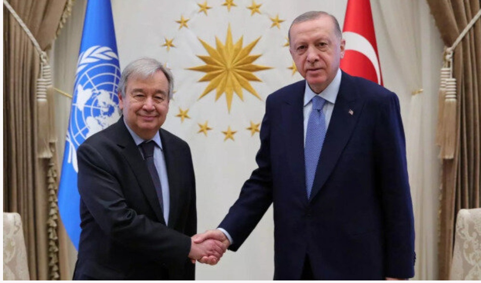 Cumhurbaşkanı Erdoğan BM Genel Sekreteri Guterres ile görüştü: İsrail suçlarının hesabını vermeli