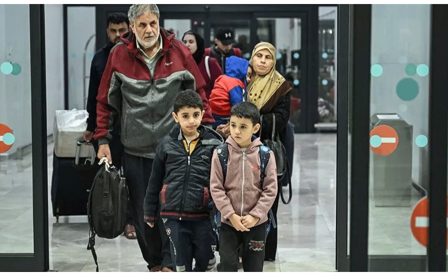 68 Türk vatandaşı dün gece Gazze'den Mısır'a geçiş yaptı