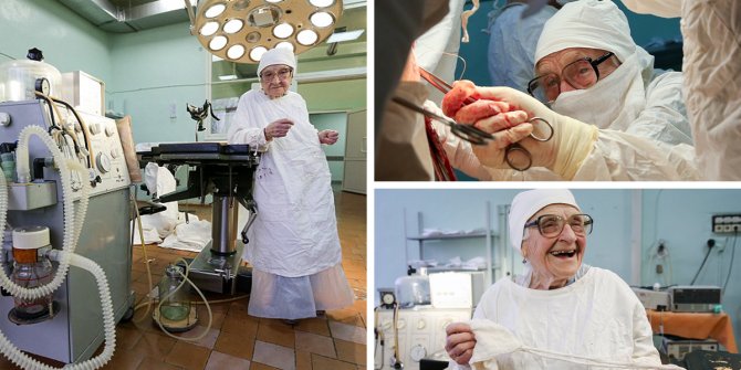 Dünyanın en yaşlı cerrahı: Alla Illyinichna Levushkina