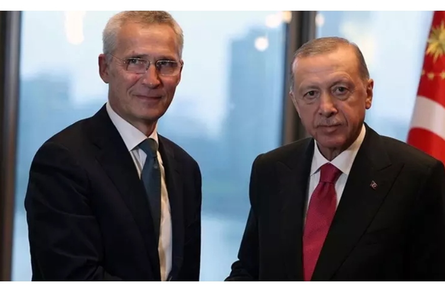 Cumhurbaşkanı Erdoğan, NATO Genel Sekreteri Stoltenberg ile görüştü