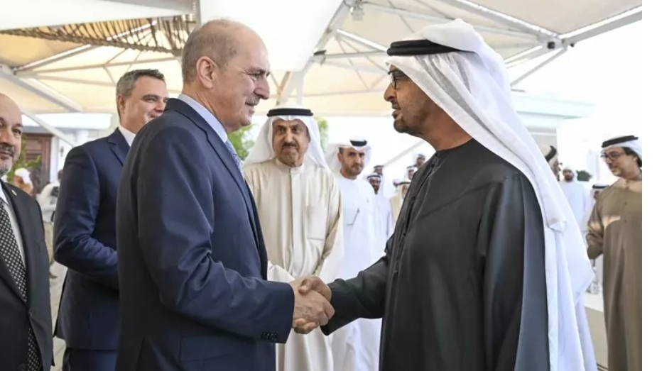 TBMM Başkanı Numan Kurtulmuş, BAE Devlet Başkanı Al Nahyan ile görüştü