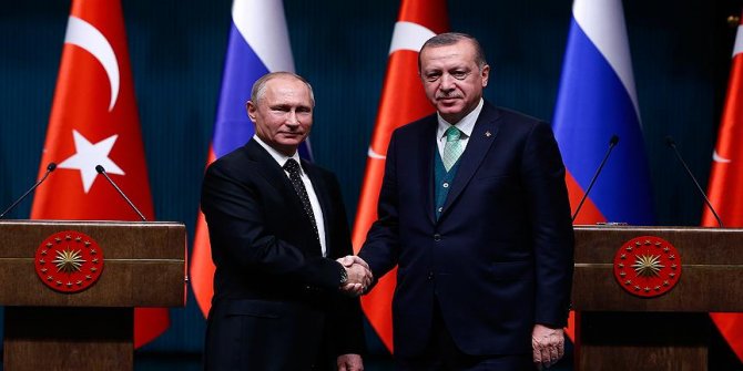 Cumhurbaşkanı Erdoğan ile Putin Suriye'yi görüştü