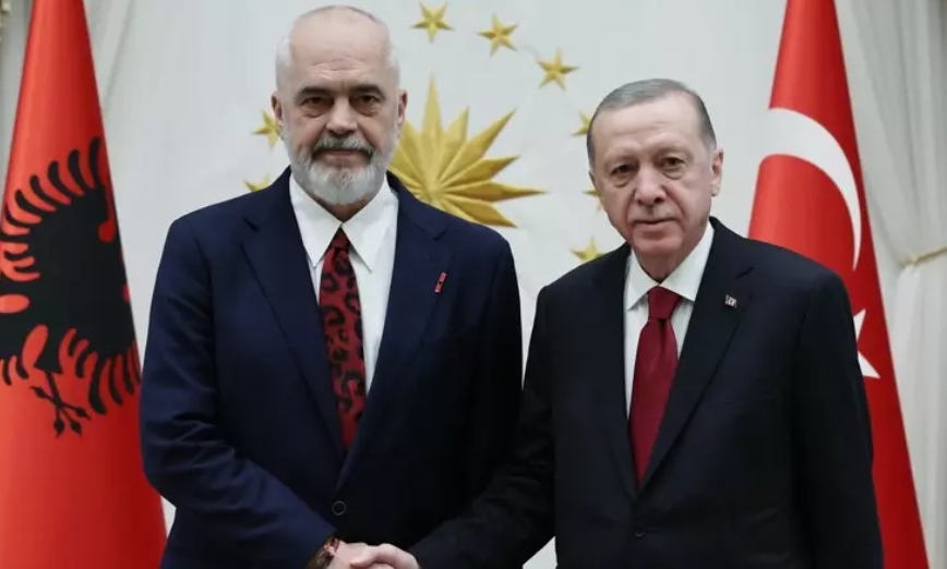 Arnavutluk Başbakanı Rama, Ankara'da