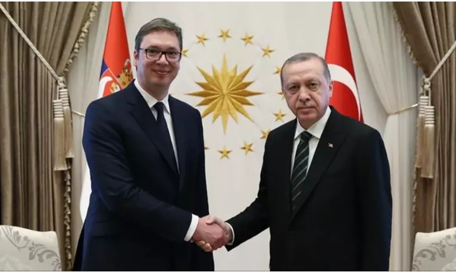 Vucic, Cumhurbaşkanı Erdoğan'ın doğum gününü kutladı