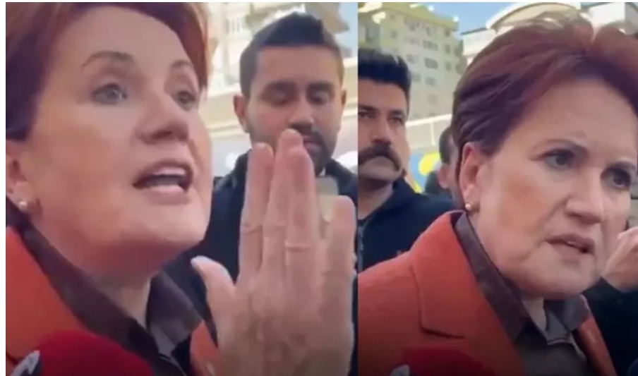 Meral Akşener, CHP'li vatandaşı tersledi: DEM'e teşekkür ediyorsunuz bize küfür ediyorsunuz, hadi be!