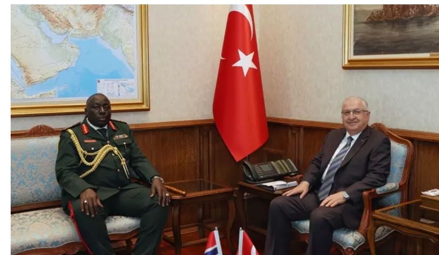 Milli Savunma Bakanı Güler, Gambiya Genelkurmay Başkanı Cham'ı kabul etti