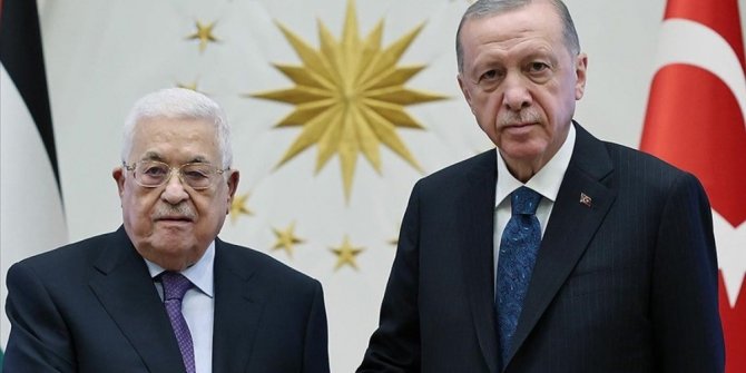 Cumhurbaşkanı Erdoğan, Filistin Devlet Başkanı'nı ağırlayacak