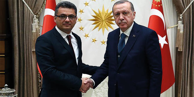 Cumhurbaşkanı Erdoğan, Erhürman'ı kabul etti