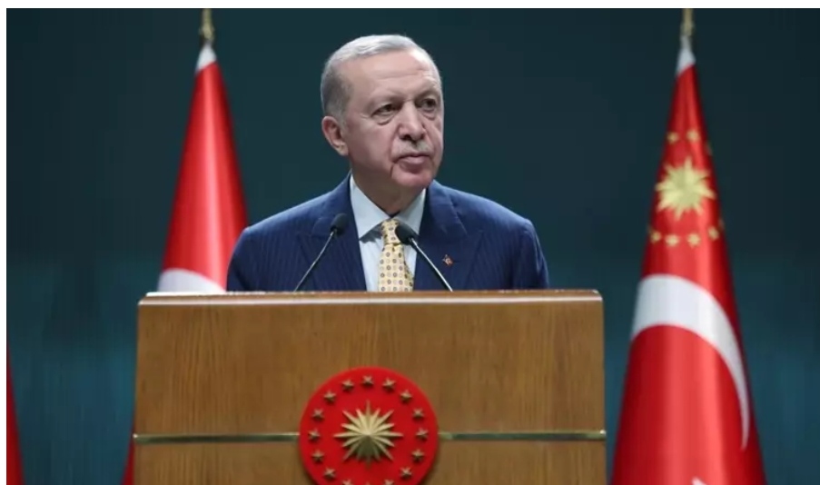 Cumhurbaşkanı Erdoğan'dan şehidin ailesine başsağlığı mesajı