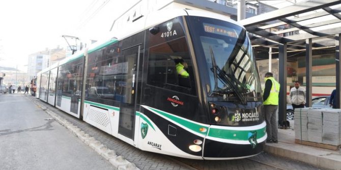 Kocaeli Şehir Hastanesi tramvay hattı yarın hizmete girecek