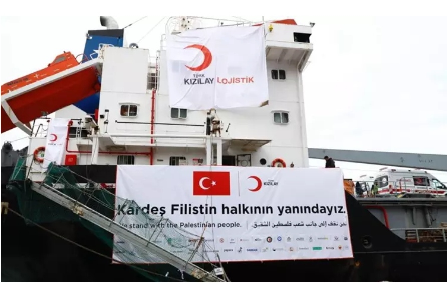 Türkiye'den Gazze'ye yardım eli: 8'inci yardım gemisi yola çıkıyor