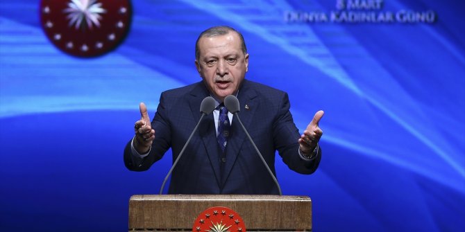 Cumhurbaşkanı Erdoğan'dan Dünya Kadınlar Günü'nde önemli açıklamalar