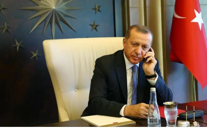 Cumhurbaşkanı Erdoğan'dan Halit Doğan'a tebrik telefonu