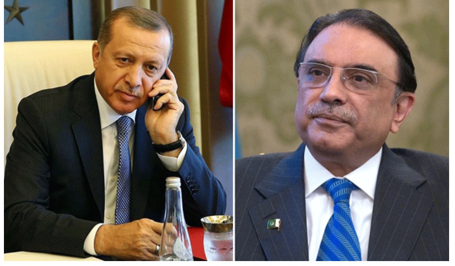 Cumhurbaşkanı Erdoğan, Pakistan Cumhurbaşkanı Asıf Ali Zerdari ile görüştü